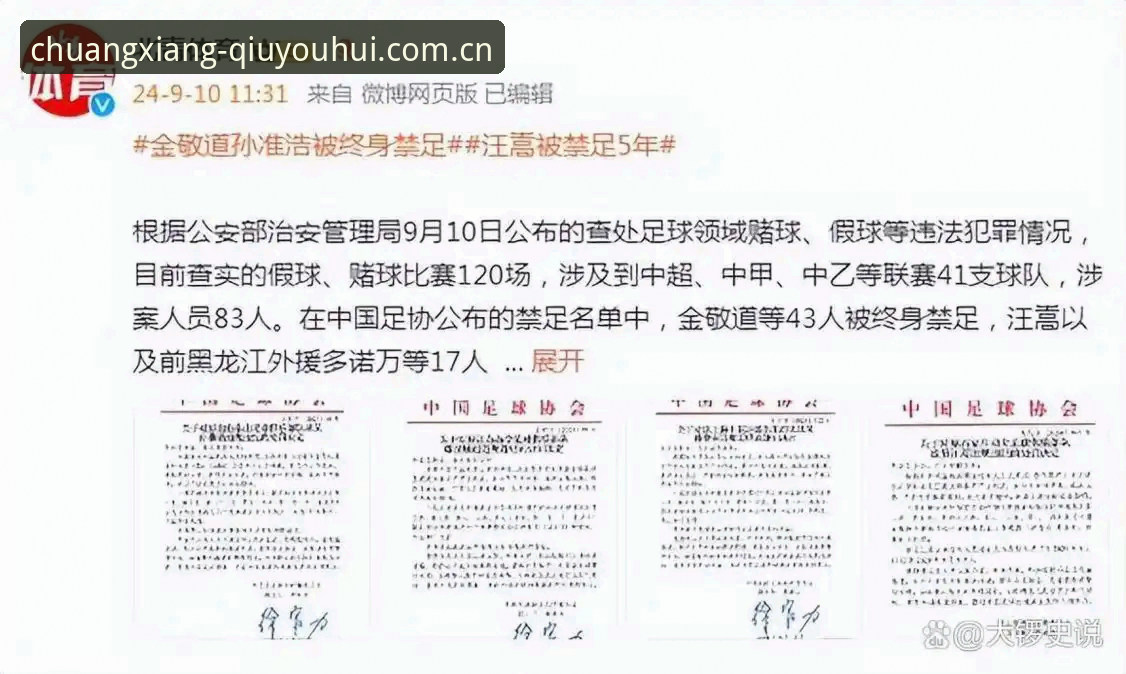 球友会平台哪个好 中国足协第三批禁足名单完整解读指南 · 球友会体育视角